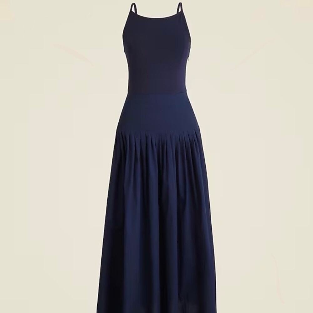 J.Crew Pintuck Mixy Knit-Top Dress • Size S
• NWT